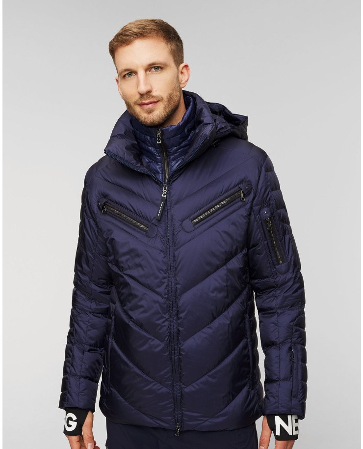 Veste de ski bleu marine pour hommes BOGNER Tino-D 