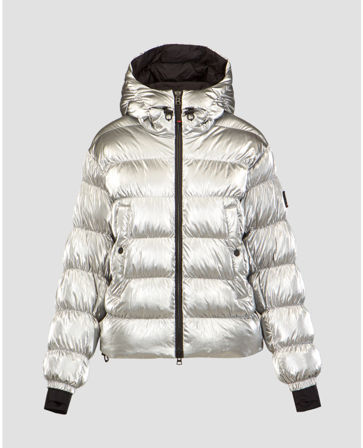 Women's silver ski jacket BOGNER FIRE+ICE Rosetta