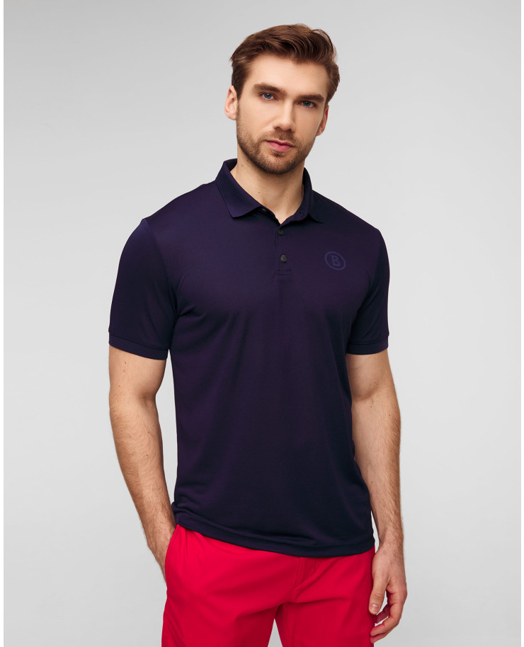 Polo bleu marine pour hommes BOGNER Daniel-1