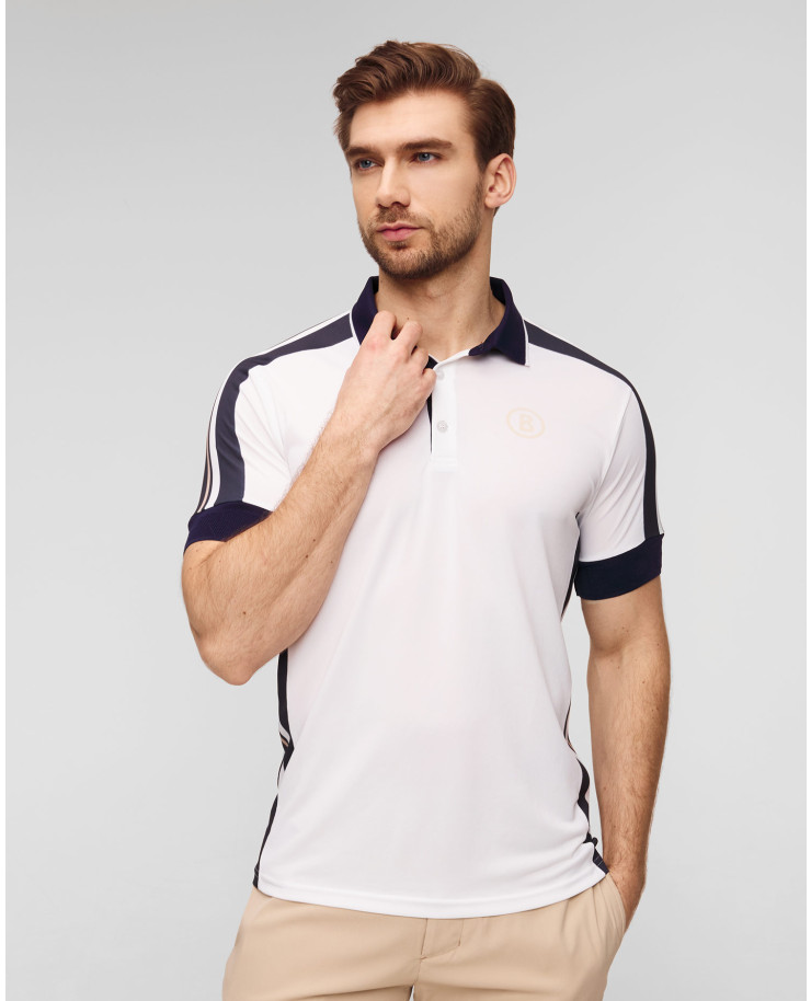 Polo blanc pour hommes BOGNER Claudius 