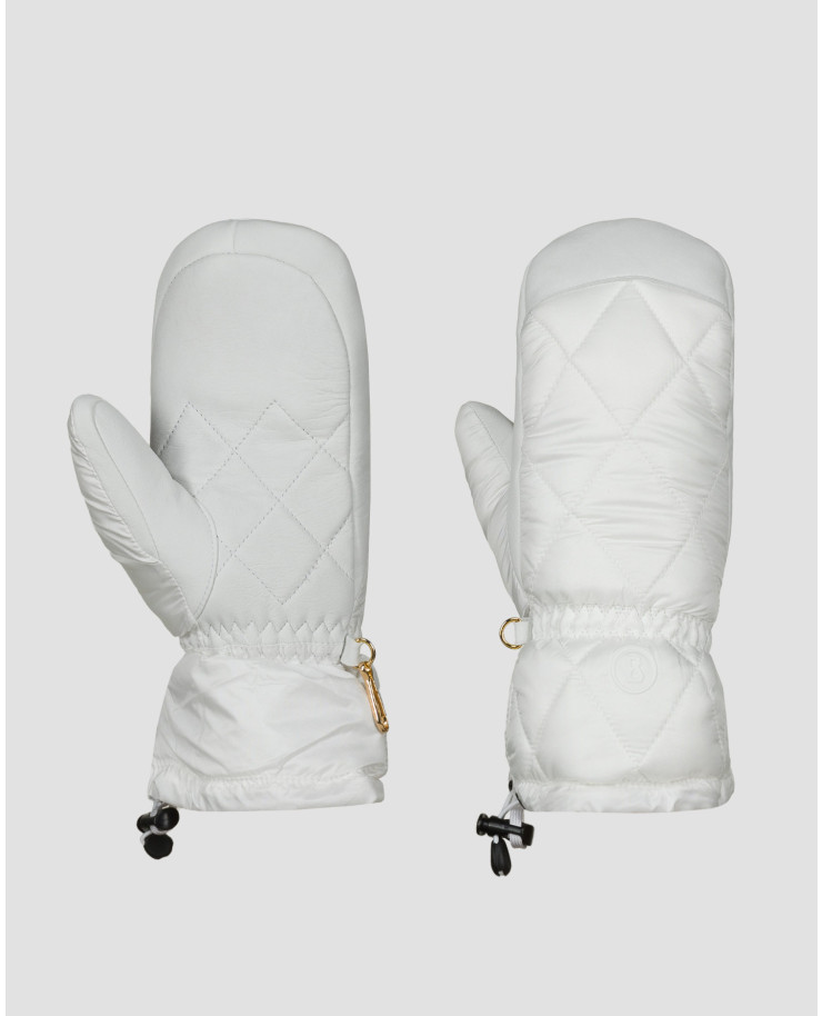 Gants de ski blancs pour femmes BOGNER Selia 