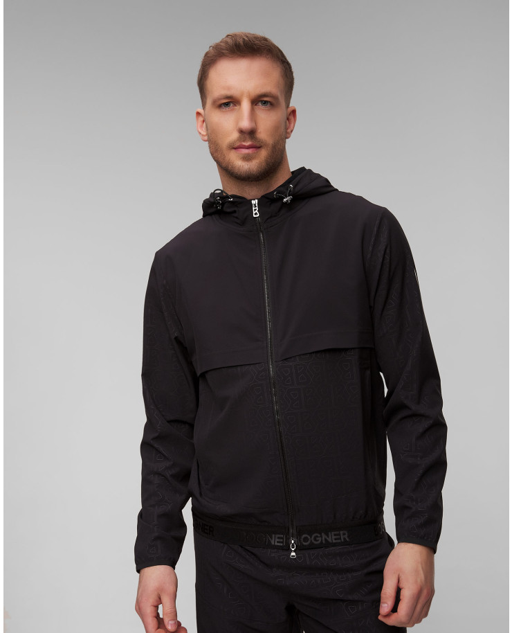 Veste légère noire pour hommes BOGNER Vadim