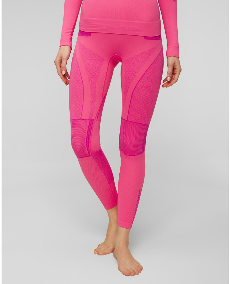 Leggings termoattivi rosa da donna X-Bionic Energy Accumulator 4.0