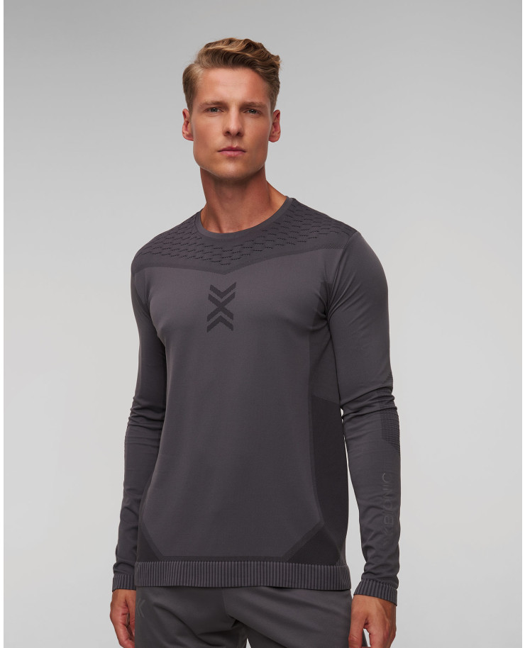 Longsleeve gris pour hommes X-Bionic X-Ential Shirt LS