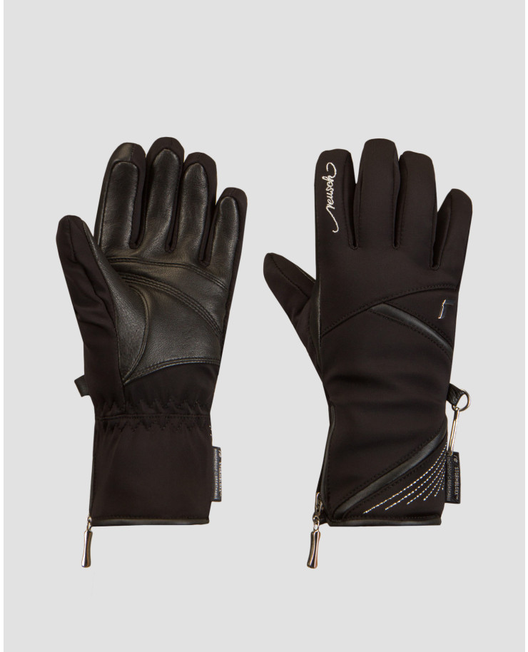 Gants de ski noirs pour femmes Reusch Lore Stormbloxx™ 