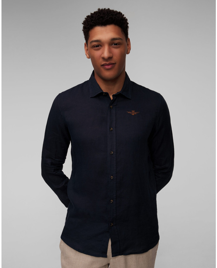 Camicia aeronautica militare azzurra deals