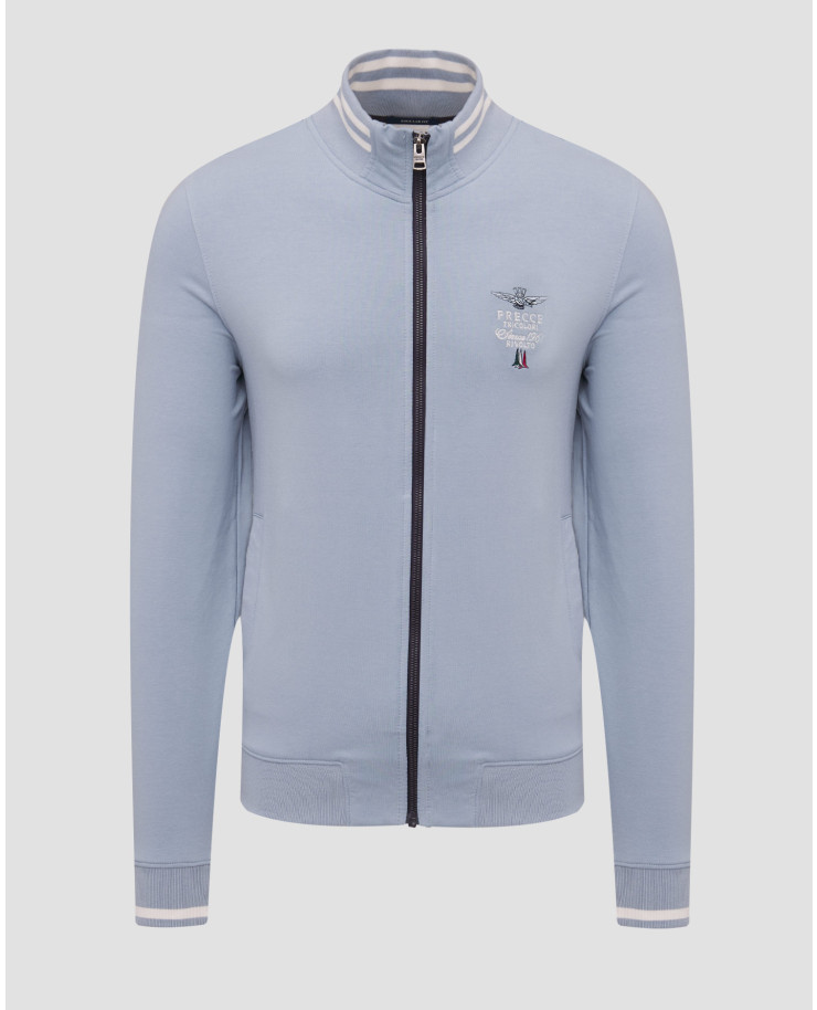 Sweat-shirt bleu pour hommes Aeronautica Militare 