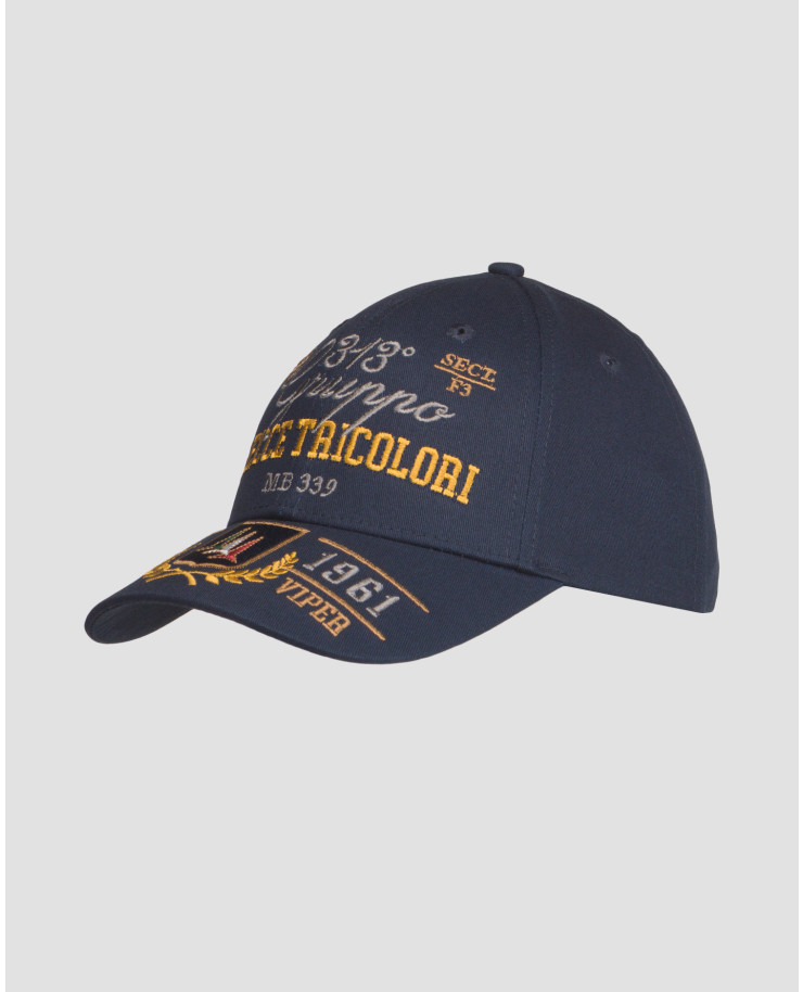 Cappellino blu scuro da uomo Aeronautica Militare