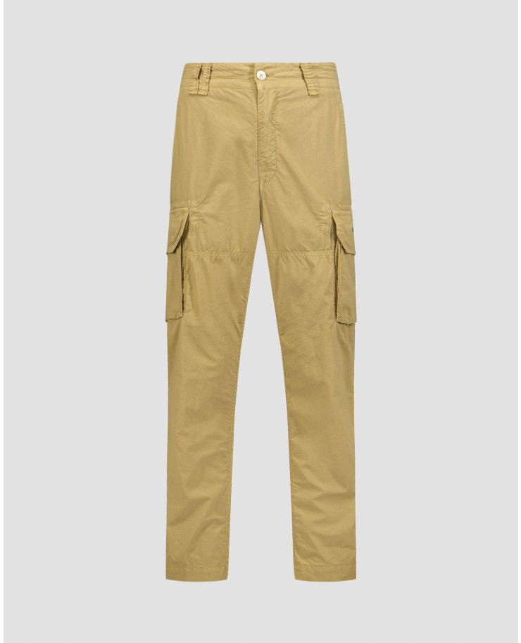 Pantaloni cargo beige da uomo Aeronautica Militare