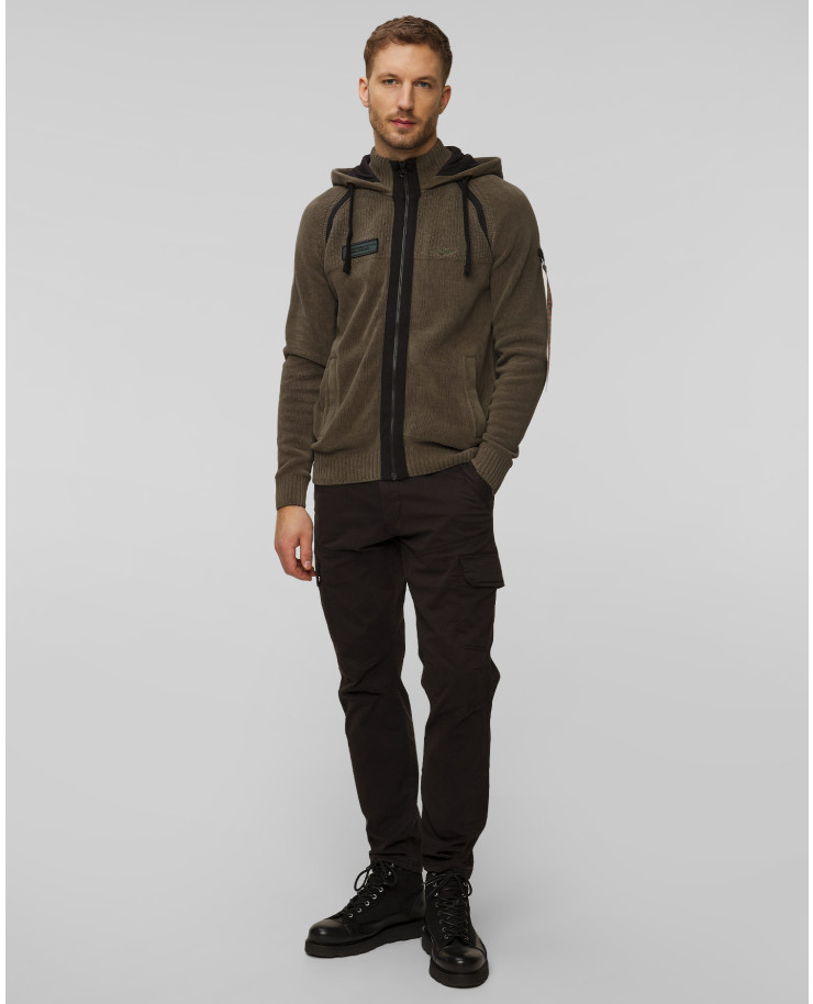 Accademia Militare Grigio Cotton Men's Hoodie