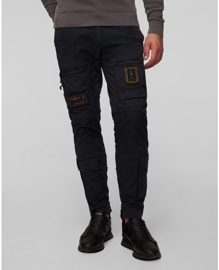 Aeronautica Militare Herren-Cargohose in Marineblau