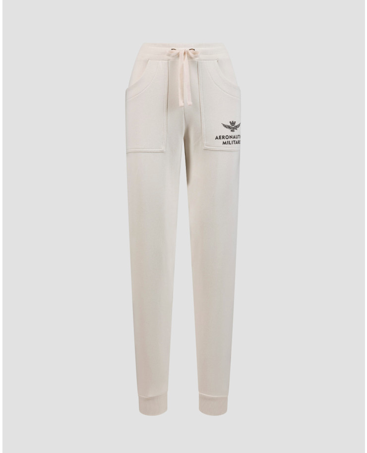 Aeronautica Militare Damen-Jogginghose in Beige