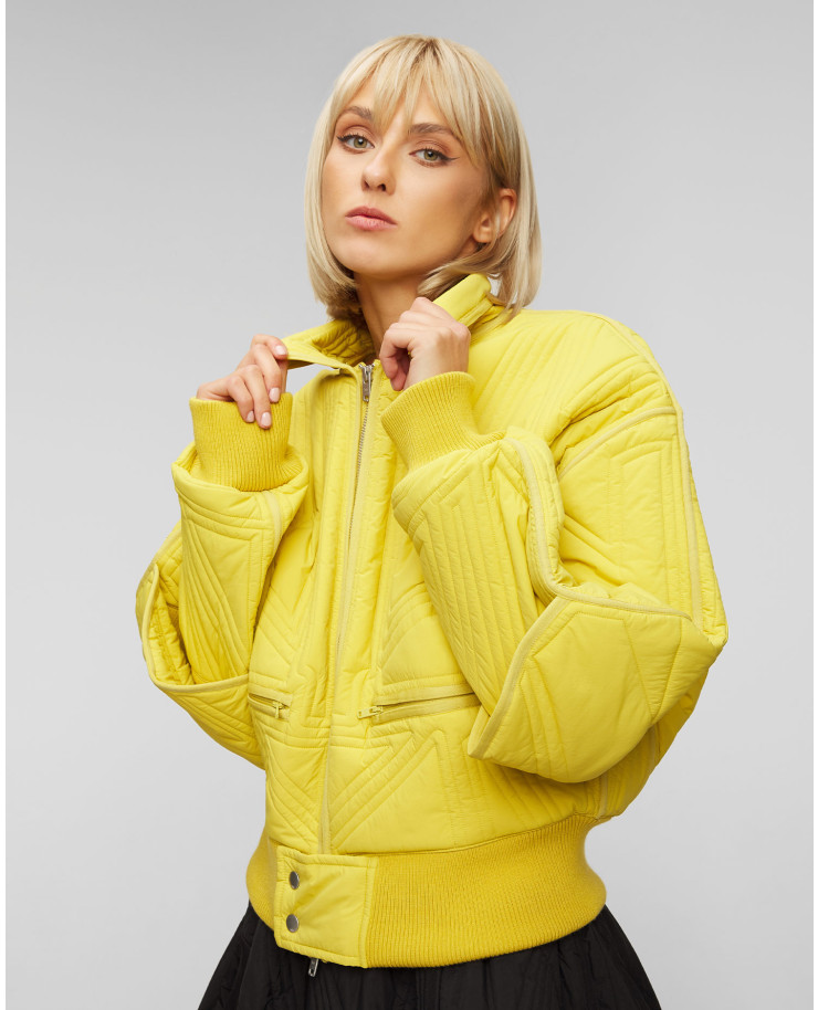 Veste matelassée jaune Y-3 Qltd Jkt pour femme