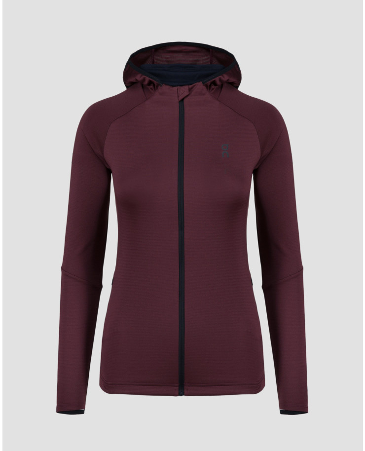 Bluza z kapturem damska On Running Climate Zip Hoodie