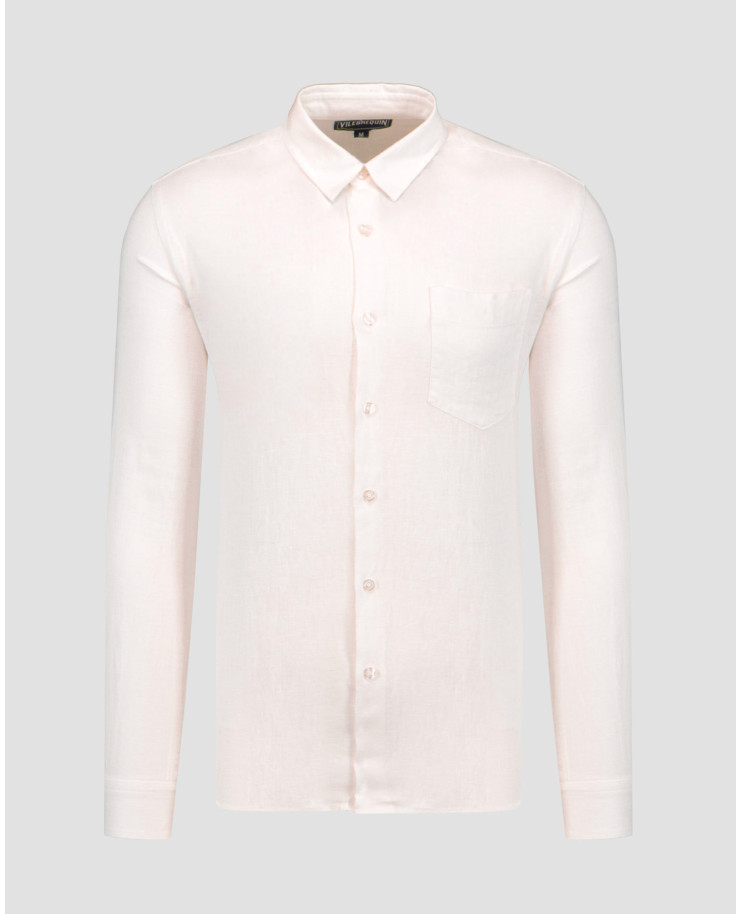 Chemise en lin blanc ppour femmes Vilebrequin Caroubis