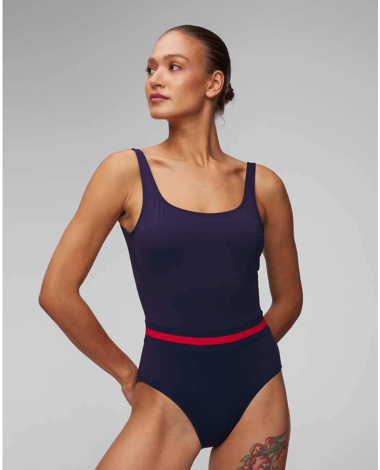 Maillot de bain une pièce bleu marine pour femmes Vilebrequin Fashion