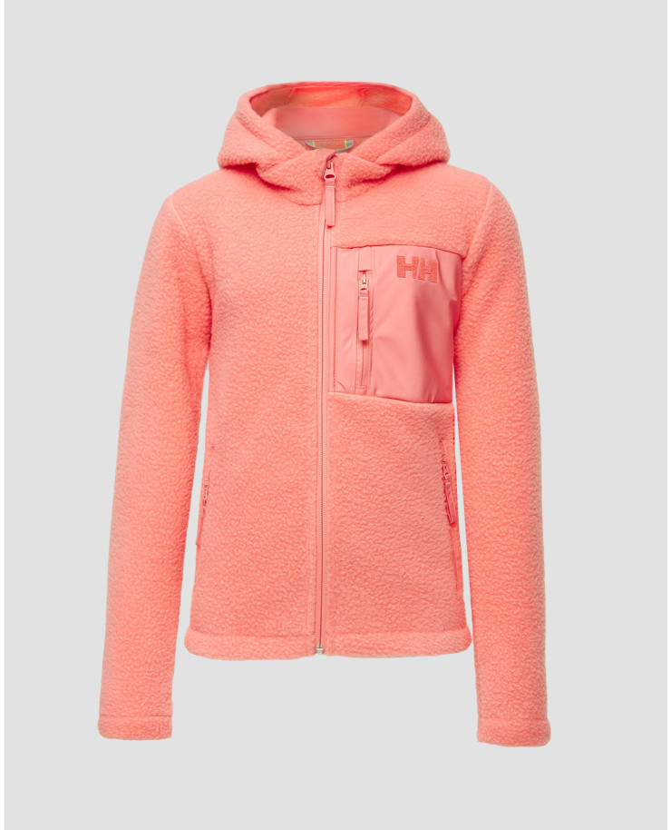 Polaire corail pour filles Helly Hansen Jr Champ Pile Jacket