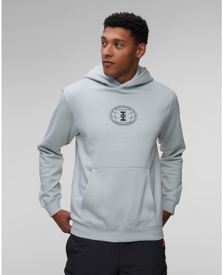 Světle zelená pánská mikina Helly Hansen Cotton Fleece Graphic Hoodie