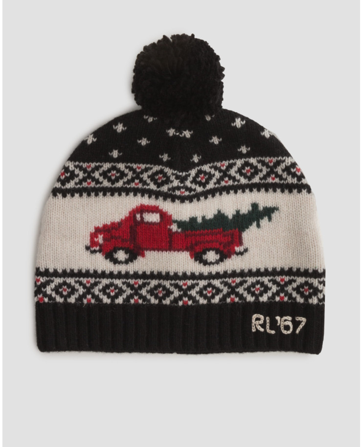 Pánska vlnená čiapka Polo Ralph Lauren Winter Knit Beanie