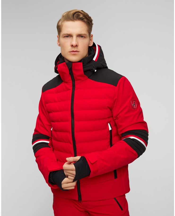 Veste de ski rouge pour hommes Toni Sailer Dylan