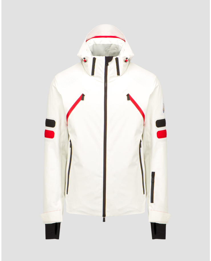 Veste de ski blanche pour hommes Toni Sailer Leon