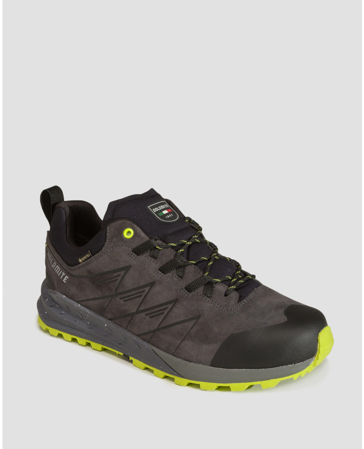 Chaussures de trekking basses grises pour hommes Dolomite Crodanera GTX