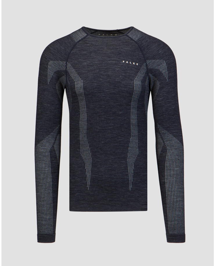 Longsleeve thermoactif pour hommes Falke Wool-Tech