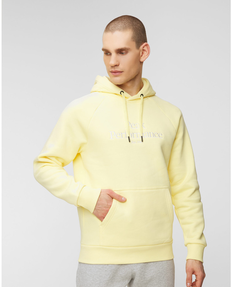 Peak performance hoodie yellow deals