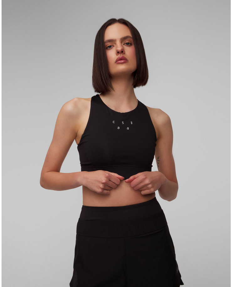 Dámska čierna športová podprsenka Casall Iconic Longline Sports Bra