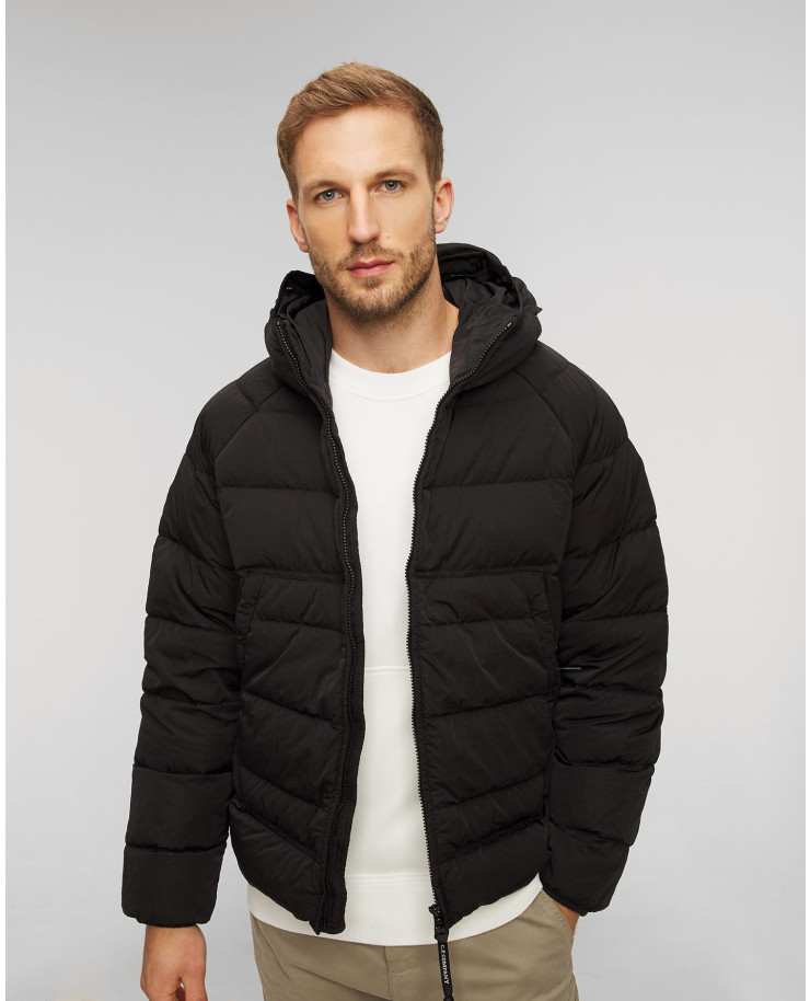 Men's black down jacket by C.P. Company