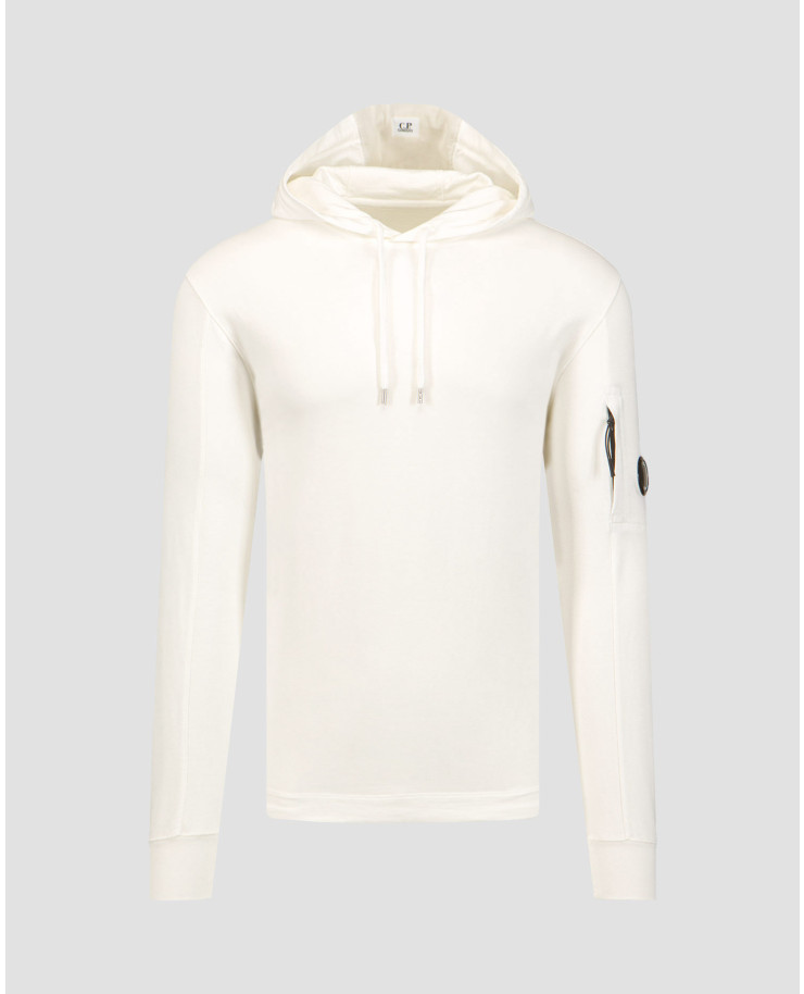 Sweat-shirt à capuche blanc pour hommes C.P. Company