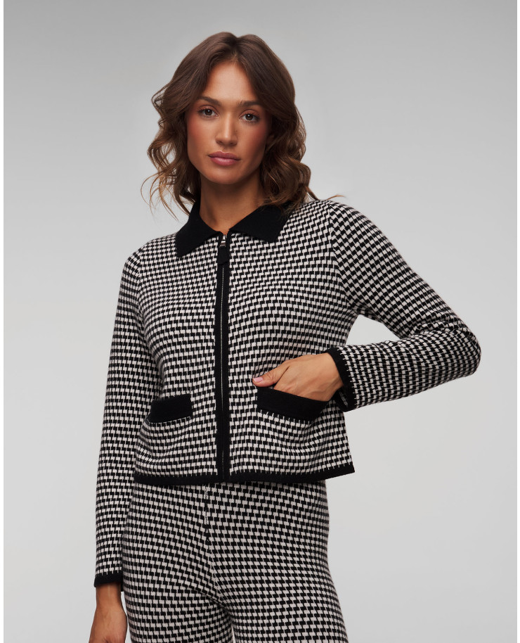 Women's wool houndstooth jumper Allude