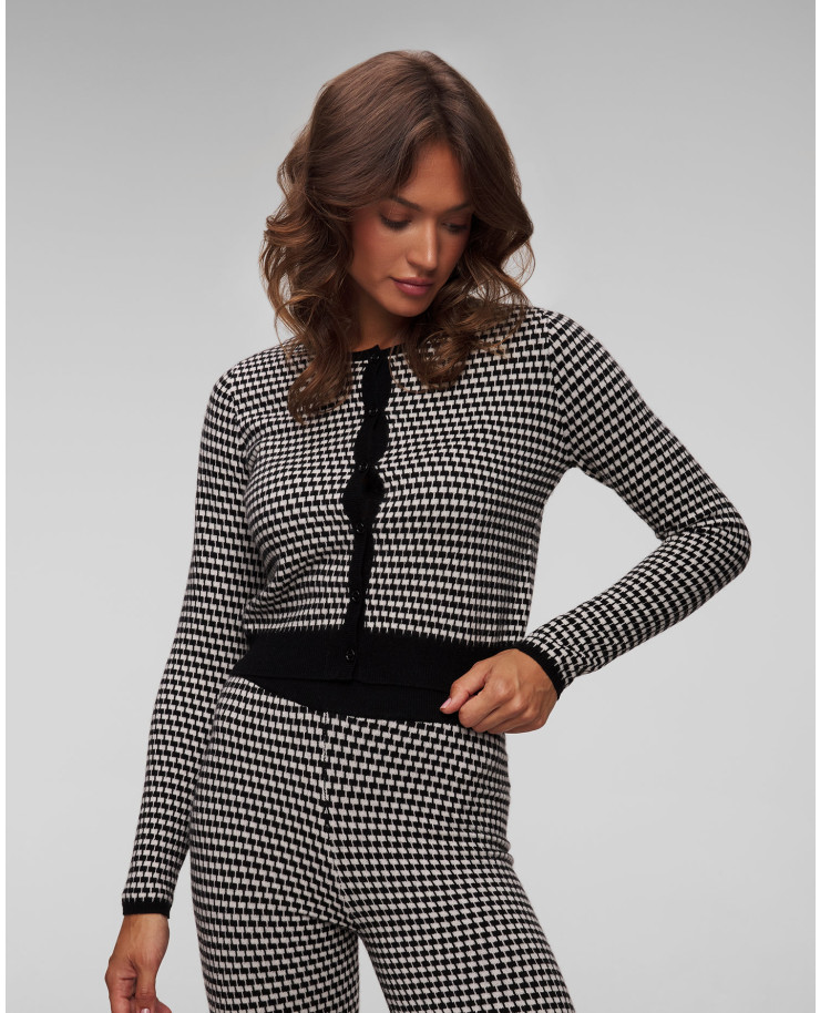 Women's wool houndstooth jumper Allude