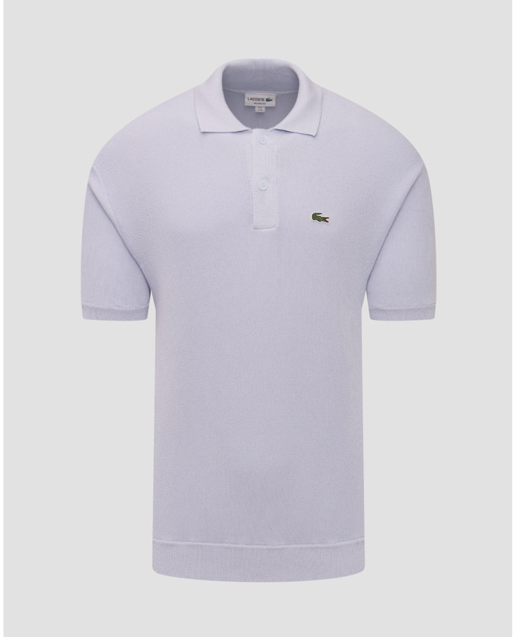 Pull polo violet pour hommes Lacoste AH7642