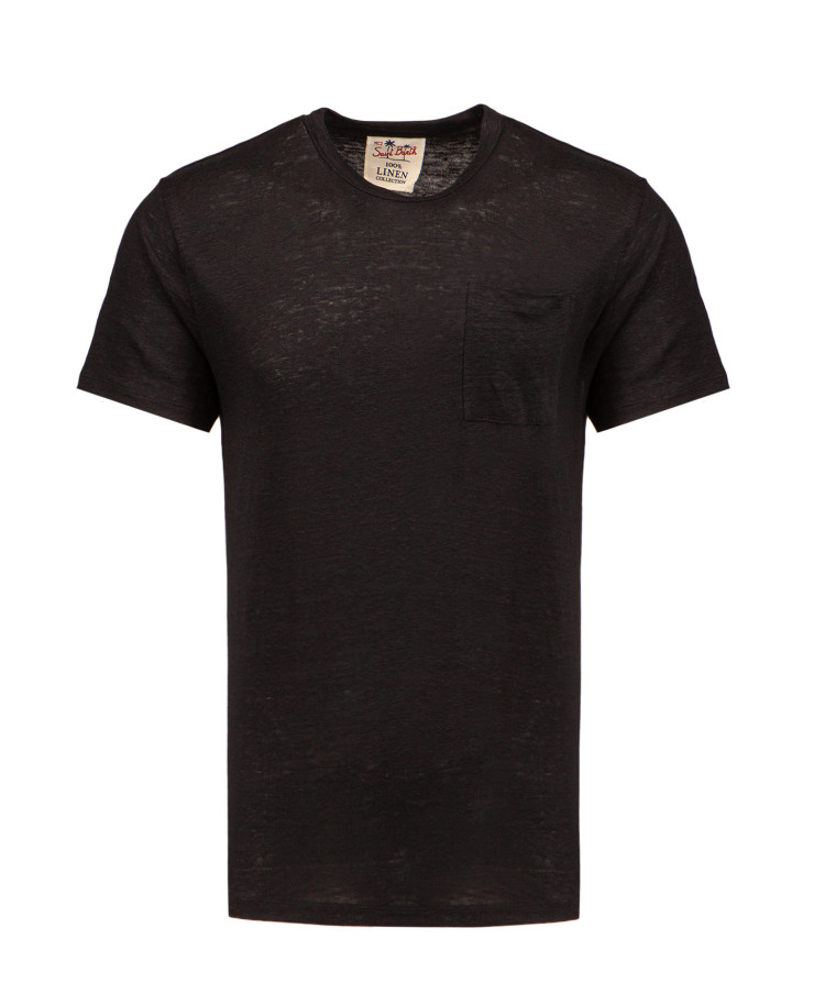 Linen T-shirt MC2 Saint Barth Ecstasea