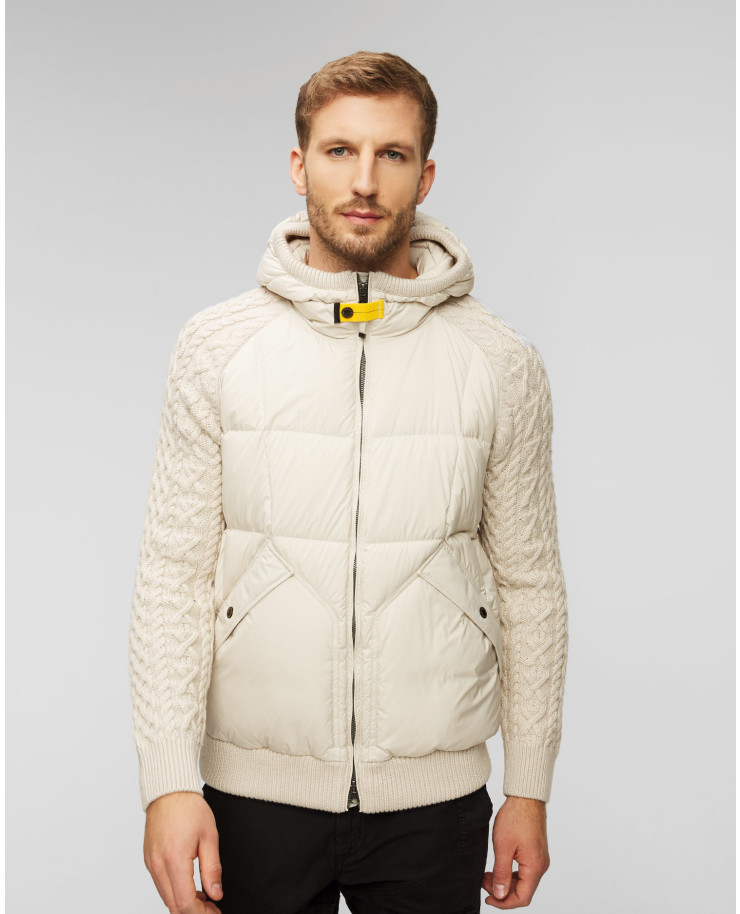 Men's beige hybrid jacket Parajumpers Thick