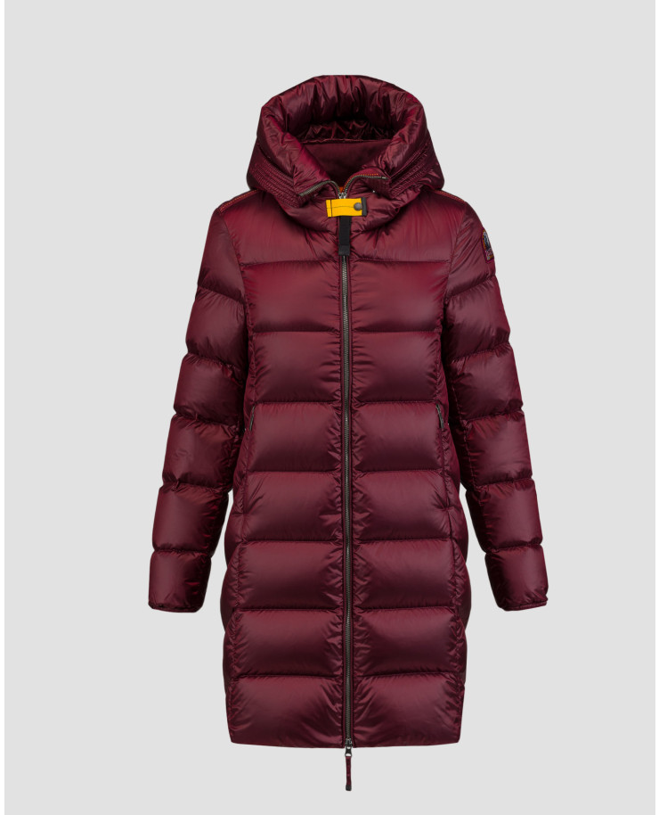 Women's maroon down jacket Parajumpers Marion