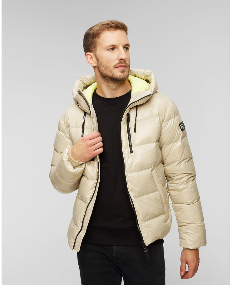 Beige men's down jacket Mackage Victor