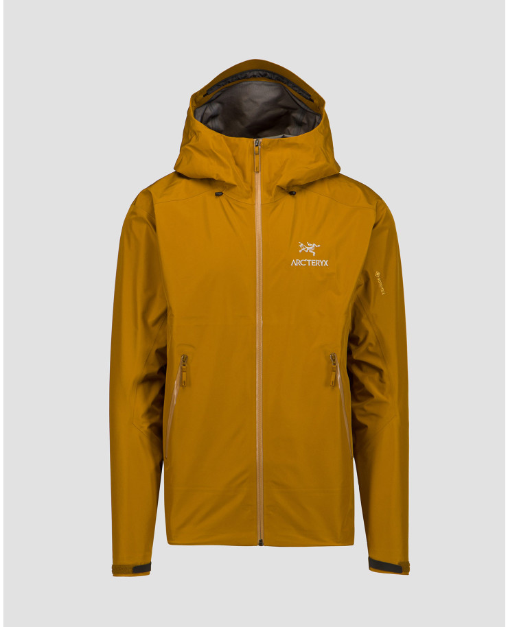 Giacca hardshell marrone da uomo Arcteryx Beta LT