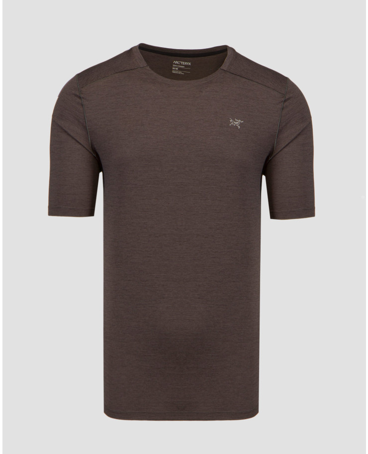 T-shirt technique gris pour hommes Arcteryx Cormac Crew SS