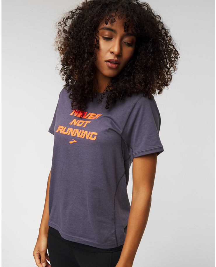 BROOKS DISTANCE GRAPHIC Damen-T-Shirt