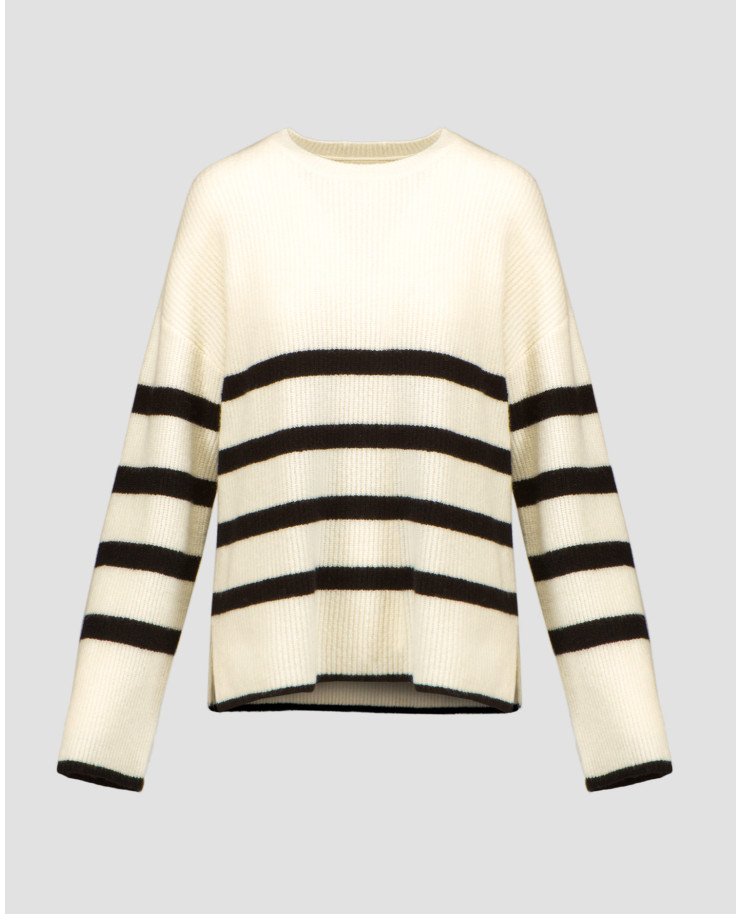 Maglione con cashmere a righe da donna Juvia Sira