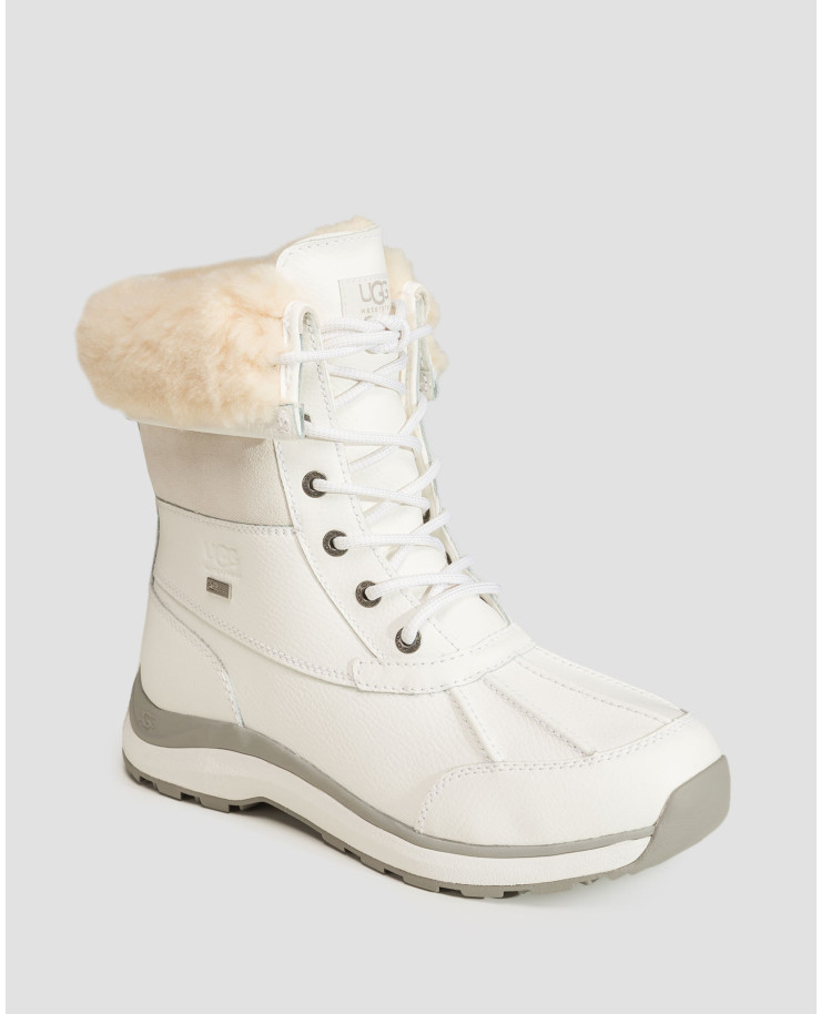 Women's white snow boots UGG Adirondack Boot III 