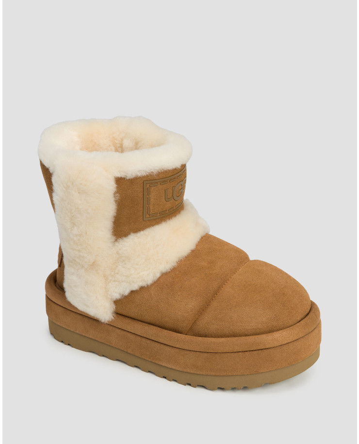 Chaussures d'hiver marron pour femmes UGG Classic Chillapeak 