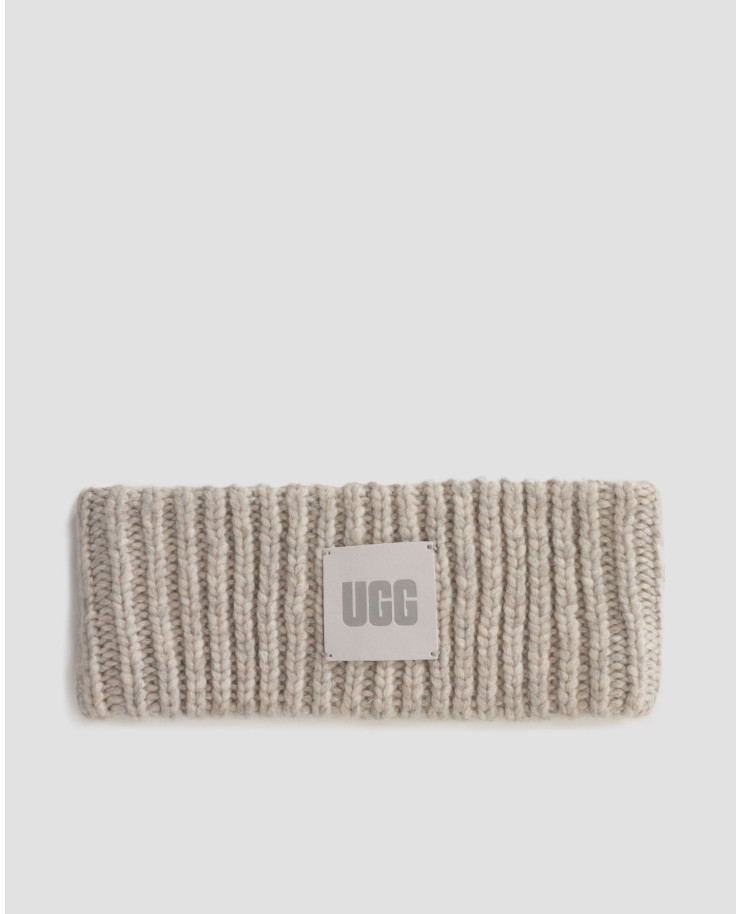 Women's wool UGG chunky ribbed headband