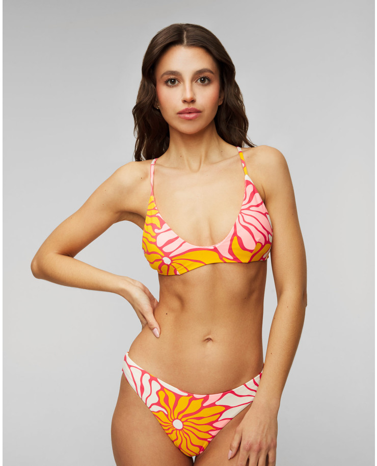 Maaji Dali Flowers Creta Bikini-Top für Damen beidseitig tragbar