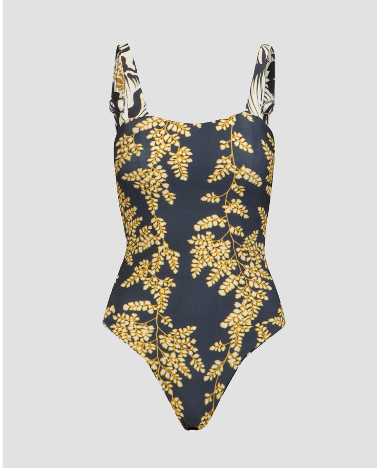 Women's reversible one-piece swimsuit Maaji Delft Flowers Lisa