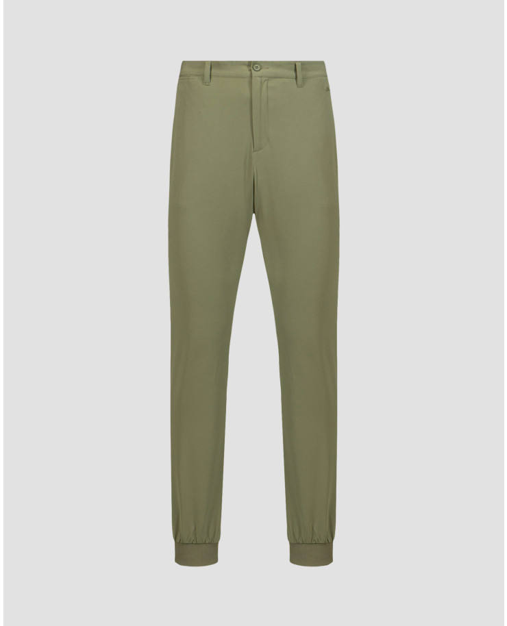 Zielone spodnie męskie J.Lindeberg Cuff Jogger Pant