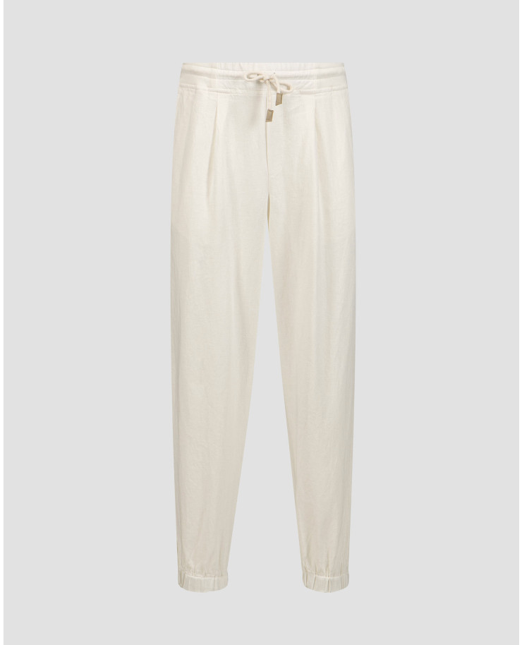 Linen trousers Gran Sasso