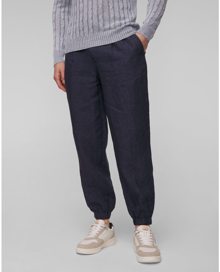 Linen trousers Gran Sasso